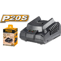 Устройство зарядное быстрое INDUSTRIAL (20 В; 2.0/4.0 Ач) INGCO FCLI2001