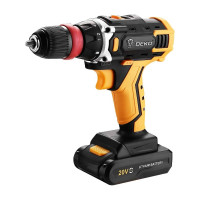 Аккумуляторная дрель-шуруповерт DEKO DKCD20FU-Li со съемным патроном, 1x1.5Ач 063-4176