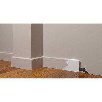 Напольный плинтус Decor-Dizayn ударопрочный влагостойкий под покраску 80Х13Х2000 мм DD706