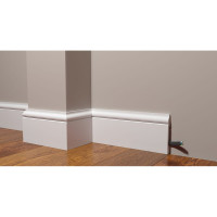 Напольный плинтус Decor-Dizayn ударопрочный влагостойкий под покраску 120Х15Х2000 мм DD004