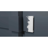 Напольный плинтус Decor-Dizayn ударопрочный влагостойкий под покраску 100Х13Х2000 мм DD709