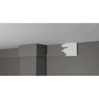 Напольный плинтус Decor-Dizayn ударопрочный влагостойкий под покраску 100Х13Х2000 мм DD709