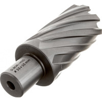 Сверло корончатое HSS по металлу (33х55/88 мм; Weldon 19) D.BOR CD-HSS-055-033-W