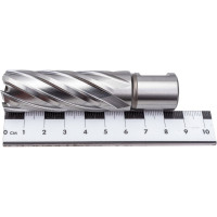 Сверло корончатое HSS по металлу (21х55/88 мм; Weldon 19) D.BOR CD-HSS-055-021-W