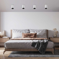 Светильник JazzwayPDL-R 14080 под лампу GU10 IP20 230В ДПО накладной WH/BL 5031340