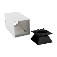 Светильник JazzwayPDL-S 14074 под лампу GU10 IP20 230В ДПО накладной WH/BL 5031449