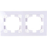 2-местная рамка Bylectrica серия УЮТ, без декоративной вставки, белый ЮЛИГ.735212.280