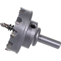 Коронка по металлу HM (57х12 мм; хвостовик 10 мм; комплект) D.BOR HS-HM-12-057-T