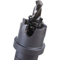 Коронка по металлу HM (18х12 мм; хвостовик 10 мм; комплект) D.BOR HS-HM-12-018-T