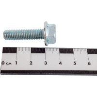 Болт с фланцем ZAMETAL 8x30 пр. 10.9, DIN 6921, оц., с насеч. 220 шт ZA082655