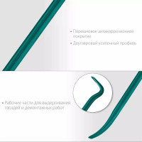 Лом-гвоздодер Kraftool 900 мм, сечение 30х17 мм, кованый, двутавровый, 21900-90