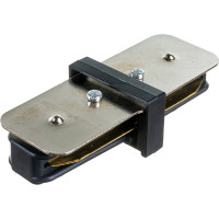 Коннектор Jazzway I-образный PTR CI-BL накладной/подвесной шинопровод черный 5010758