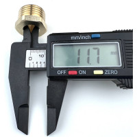 Футорка Профитт латунная, НР 1/2" х ВР 1/4" 3170420