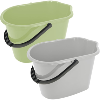 Прямоугольное ведро с ручкой YORK 10 литров 071020