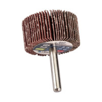 Круг шлифовальный лепестковый радиальный (40x20 мм; хвостовик 6 мм; P150) HOEGERT TECHNIK HT8D006