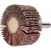 Круг шлифовальный лепестковый радиальный (40x20 мм; хвостовик 6 мм; P150) HOEGERT TECHNIK HT8D006