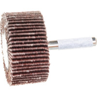 Круг шлифовальный лепестковый радиальный (40x20 мм; хвостовик 6 мм; P80) HOEGERT TECHNIK HT8D003