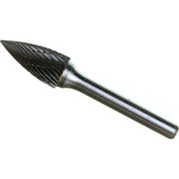 Бор-фреза форма G парабола с заостренной головой DC (12х25/70 мм; хвостовик 6 мм) D.BOR RB-DC-G-12-070-6