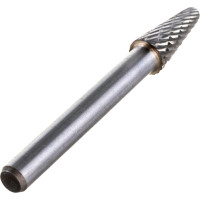 Бор-фреза форма L конус с закругленной головой DC (8х20/65 мм; хвостовик 6 мм) D.BOR RB-DC-L-08-065-6