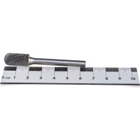 Бор-фреза форма С цилиндр со сферическим концом DC (10х20/65 мм; хвостовик 6 мм) D.BOR RB-DC-C-10-065-6