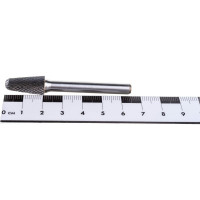 Бор-фреза форма L конус с закругленной головой DC (10х20/65 мм; хвостовик 6 мм) D.BOR RB-DC-L-10-065-6