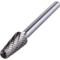 Бор-фреза форма L конус с закругленной головой DC (10х20/65 мм; хвостовик 6 мм) D.BOR RB-DC-L-10-065-6