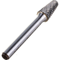 Бор-фреза форма L конус с закругленной головой DC (10х20/65 мм; хвостовик 6 мм) D.BOR RB-DC-L-10-065-6