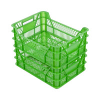 Зелёный ящик Тара.ру п/э 400х300х155 21284