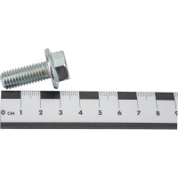 Болт с фланцем ZAMETAL 10x25 пр. 10.9, DIN 6921, оц., с насеч. 180 шт ZA082730
