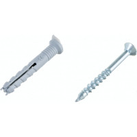 Дюбель-гвоздь Госкреп 5х30 потайной, ПП (15 шт) 4-0012650
