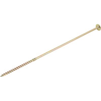 Конструкционный универсальный саморез Bullit 10х360 желт., пресс-шайба, TX40 14-0016680