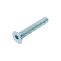 Винт ZAMETAL М5х30 пр. 8.8, с пот. гол., в/ш, DIN 7991, оц., 500 шт ZA515667