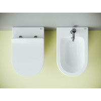 Напольный пристенный унитаз-соло Ceramicanova METROPOL Rimless CN4004