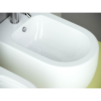 Напольное биде Ceramicanova METROPOL Rimless, 1 отверстие под смеситель, с крепежом CN4005