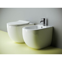 Напольный пристенный унитаз-соло Ceramicanova METROPOL Rimless CN4004