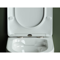 Подвесной унитаз Ceramicanova HIGHLIGHT Rimless, с крепежом CN1804