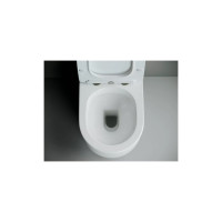 Напольная пристенная чаша унитаза Ceramicanova METROPOL Rimless CN4001-B