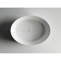 Накладной умывальник чаша Ceramicanova Element овальная 550х400х140 мм CN5002