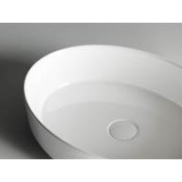 Накладной умывальник чаша Ceramicanova Element овальная 550х400х140 мм CN5002