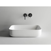 Накладной умывальник чаша Ceramicanova Element прямоугольная, 600х420х140 мм CN5004