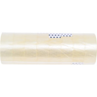 Клейкая канцелярская лента UNIBOB 19 мм х 33 м Прозрачный Упак 8 штук 214962