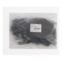 Дюбель-хомут для круглого кабеля STEKKER (5-10 мм), DCL00-05-10, полипропилен, черный (100шт.) 39334