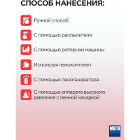 Средство для санитарной очистки сантехники и кафельной плитки Мега САН М 5 л гель К-320