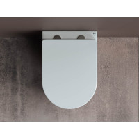 Подвесной унитаз Ceramicanova MIA Rimless с крепежом, с сиденьем-крышкой с микролифтом CN1805