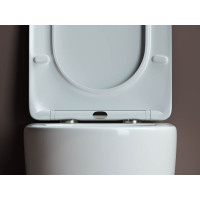 Подвесной унитаз Ceramicanova MIA Rimless с крепежом, с сиденьем-крышкой с микролифтом CN1805