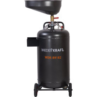 Установка с воронкой для слива отработанного масла WIEDERKRAFT WDK-89182 