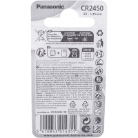 Элемент питания Panasonic Power Cells CR2450 B1 5930