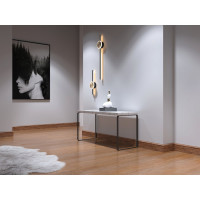 Напольный плинтус Decor-Dizayn ударопрочный, влагостойкий, вишня, 79х13х2400 мм 005-83SH