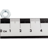 Гайка ZAMETAL низкая, шестигранная М6 DIN 439, оц., 1000 шт ZA511751