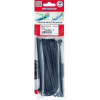 Многоразовая стяжка ЕВРОПАРТНЕР PRM 7,5х120 черный 20 шт. S18 0004 09
